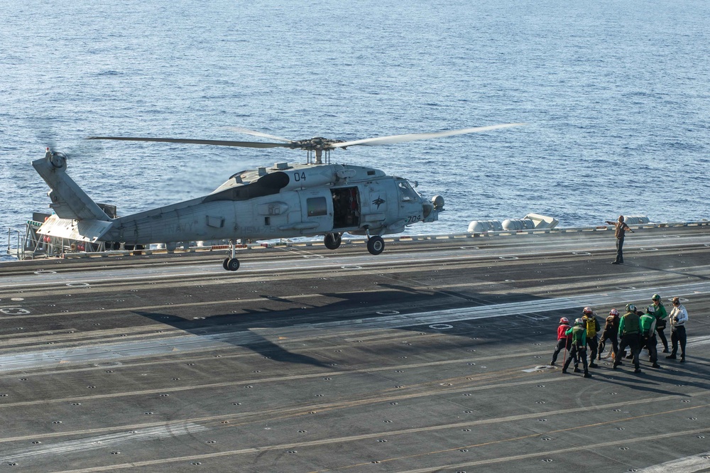 Flight Operations Aboard Theodore Roosevelt