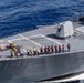 Ralph Johnson and Theodore Roosevelt Refuel at Sea