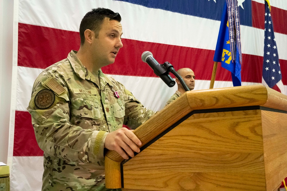 Commander, 36th Mission Support Group Change of Command Ceremony