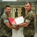 MARFORK Navy and Marine Corps Commendation Medal award ceremony