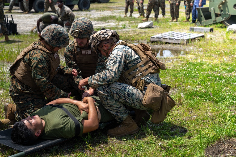 Always on the Ready: Naval Family Branch Clinic Iwakuni conducts mass casualty exercise