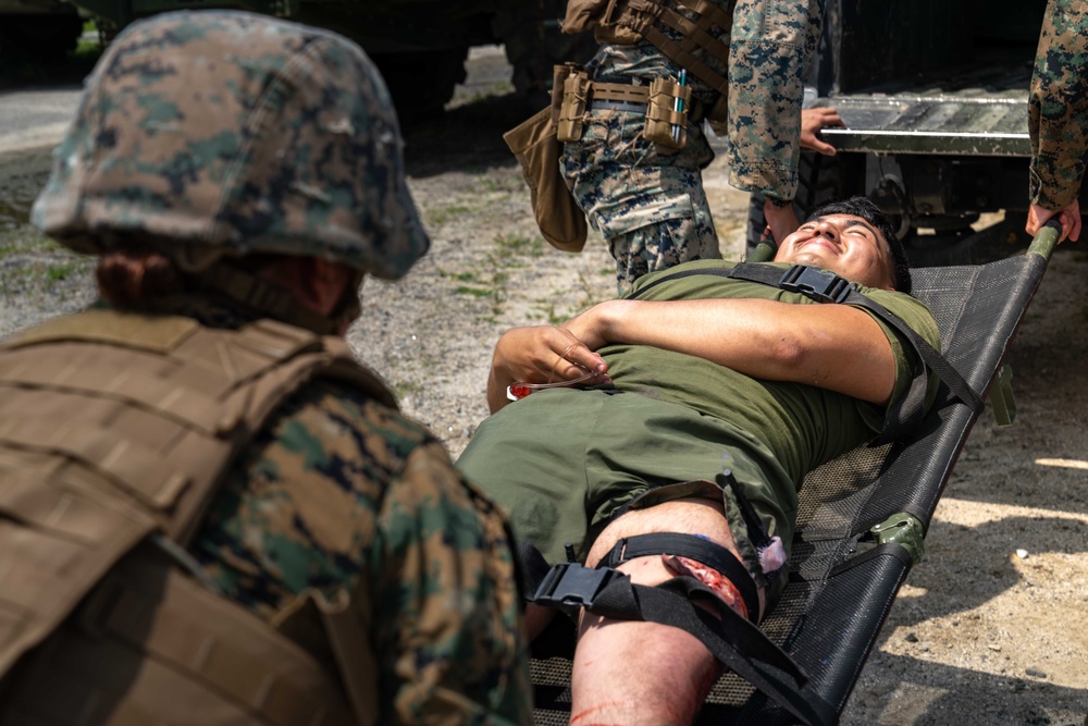 Always on the Ready: Naval Family Branch Clinic Iwakuni conducts mass casualty exercise