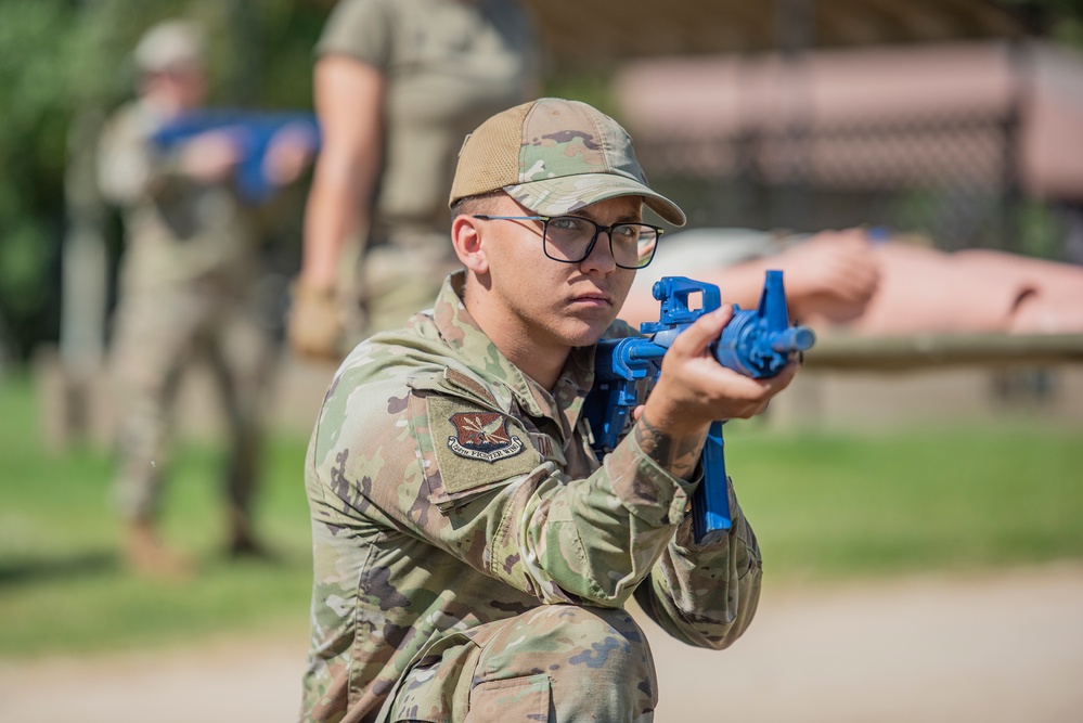 Medical Airmen train in field environment for future deployments, combat readiness