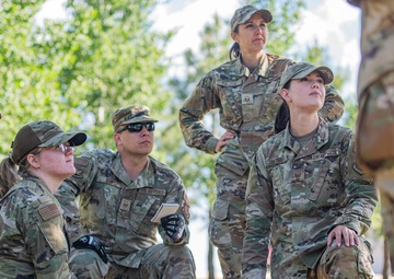 Medical Airmen train in field environment for future deployments, combat readiness