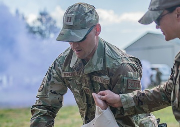 Medical Airmen train in field environment for future deployments, combat readiness