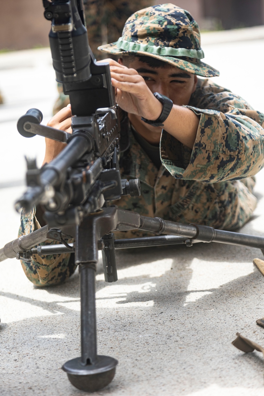 4th Marines &amp; 3d Cavalry Machine Gunners SME Exchange