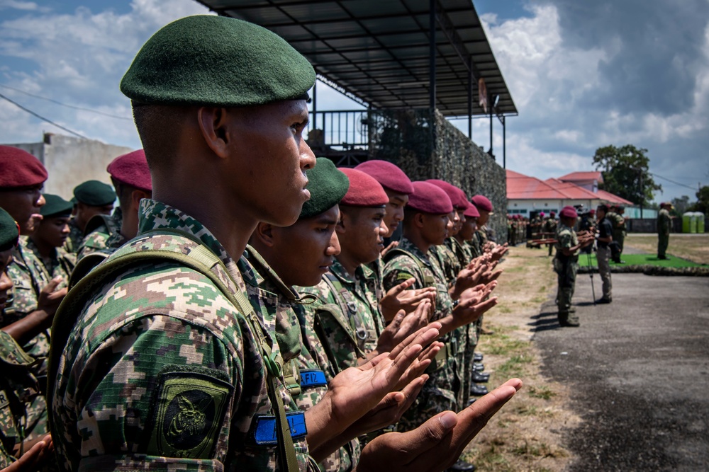 Tiger Strike Closing Ceremony