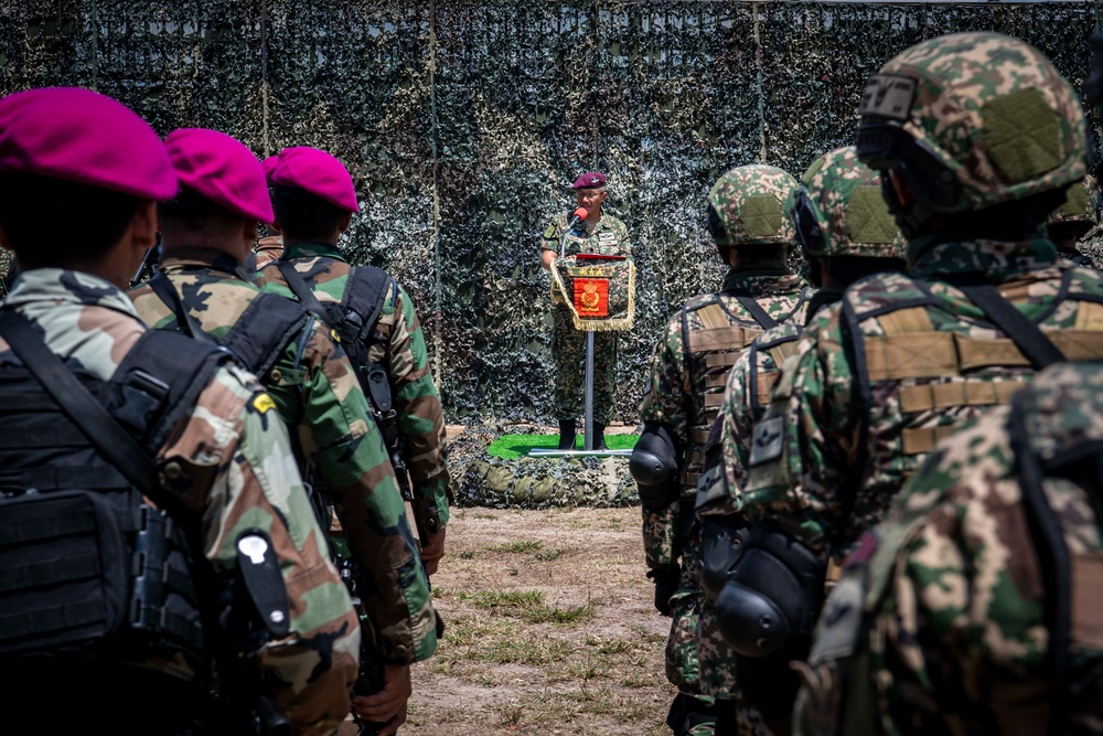 Tiger Strike Closing Ceremony