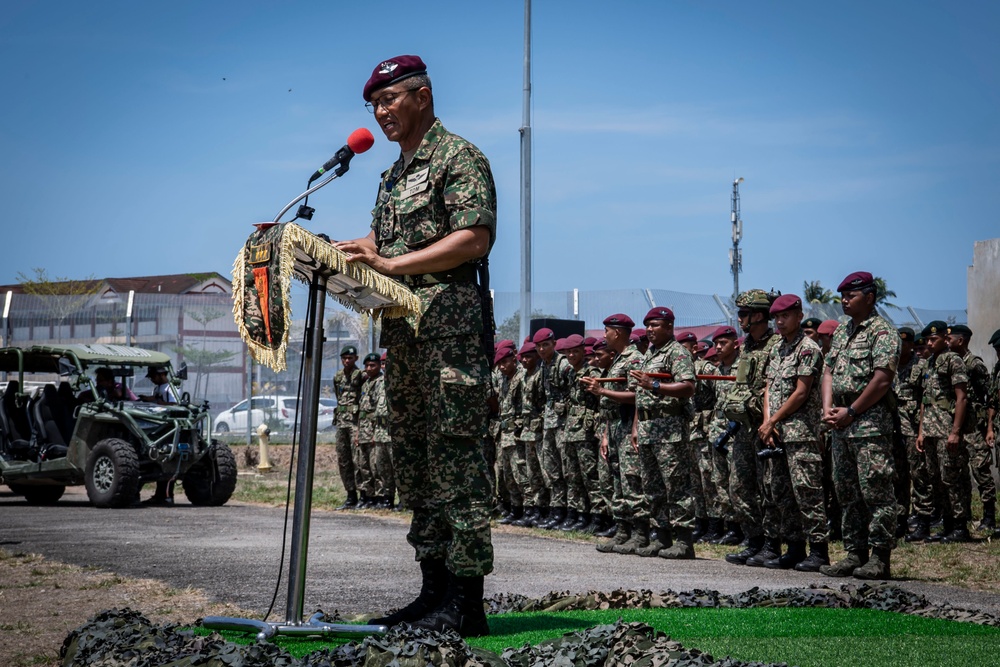 Tiger Strike Closing Ceremony