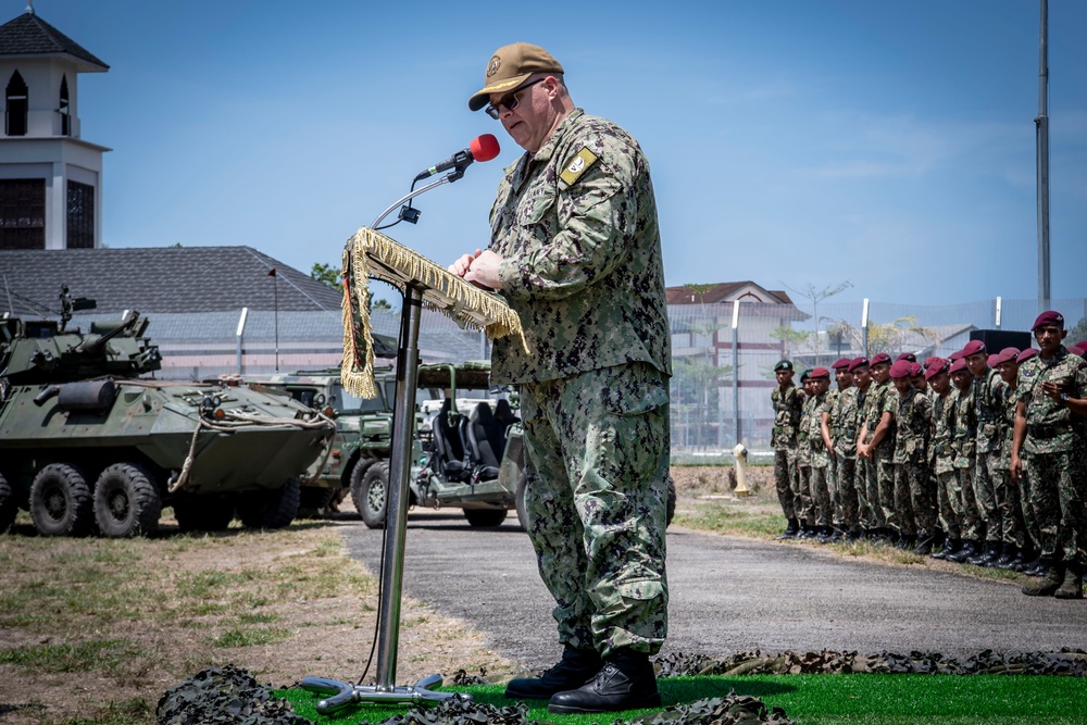 Tiger Strike Closing Ceremony