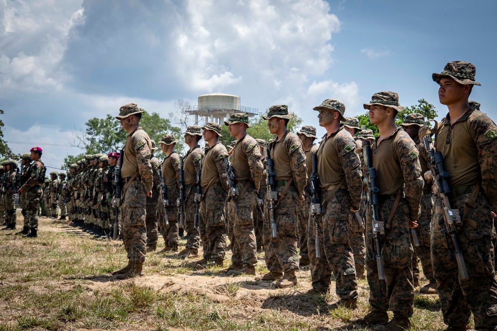Tiger Strike Closing Ceremony