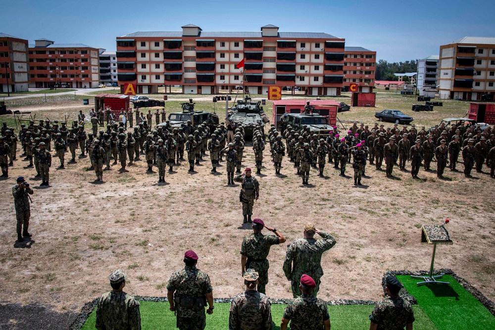Tiger Strike Closing Ceremony