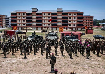 Tiger Strike Closing Ceremony
