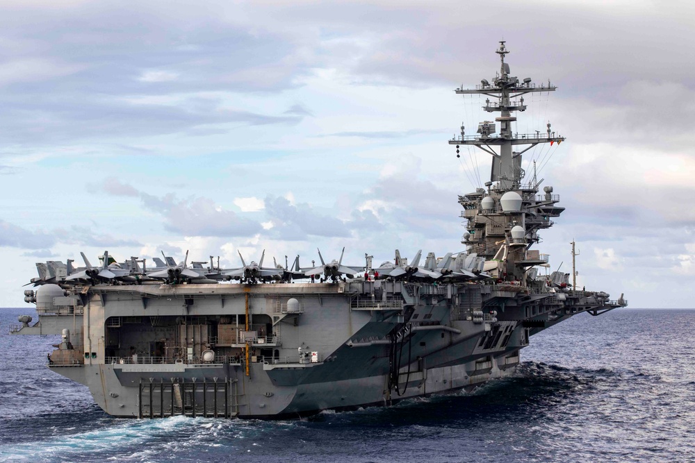 DVIDS - Images - USS Ralph Johnson Conducts a Replenishment at Sea with ...