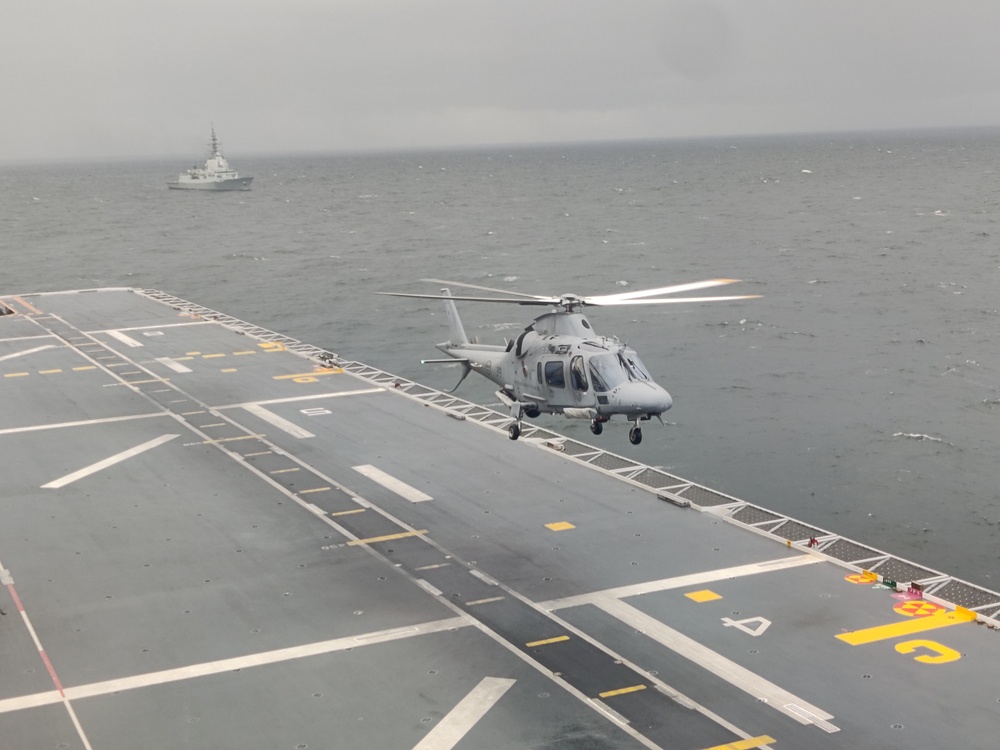 Spanish Navy Helicopter Exercises During BALTOPS 24