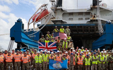 Port Operations in Esbjerg showcase interoperability between Denmark, United Kingdom and the United States
