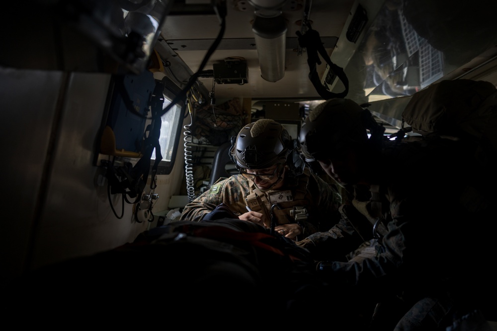 MRF-D 24.3: Marines, Sailors rehearse TCCC during Exercise Southern Jackaroo 24