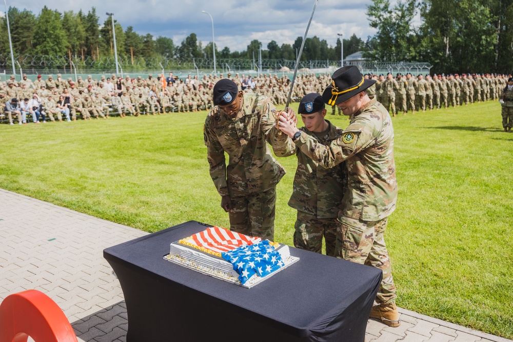 NCOA Graduation and Army Birthday Cake Cutting