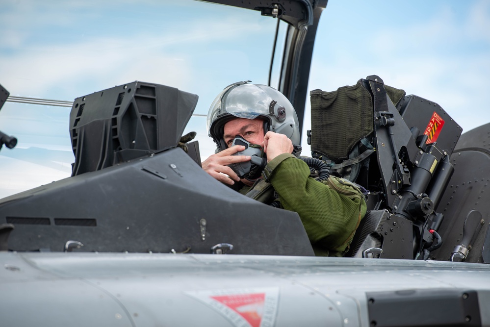 USAFE hosts first-ever basic fighter maneuver exercise at Ramstein