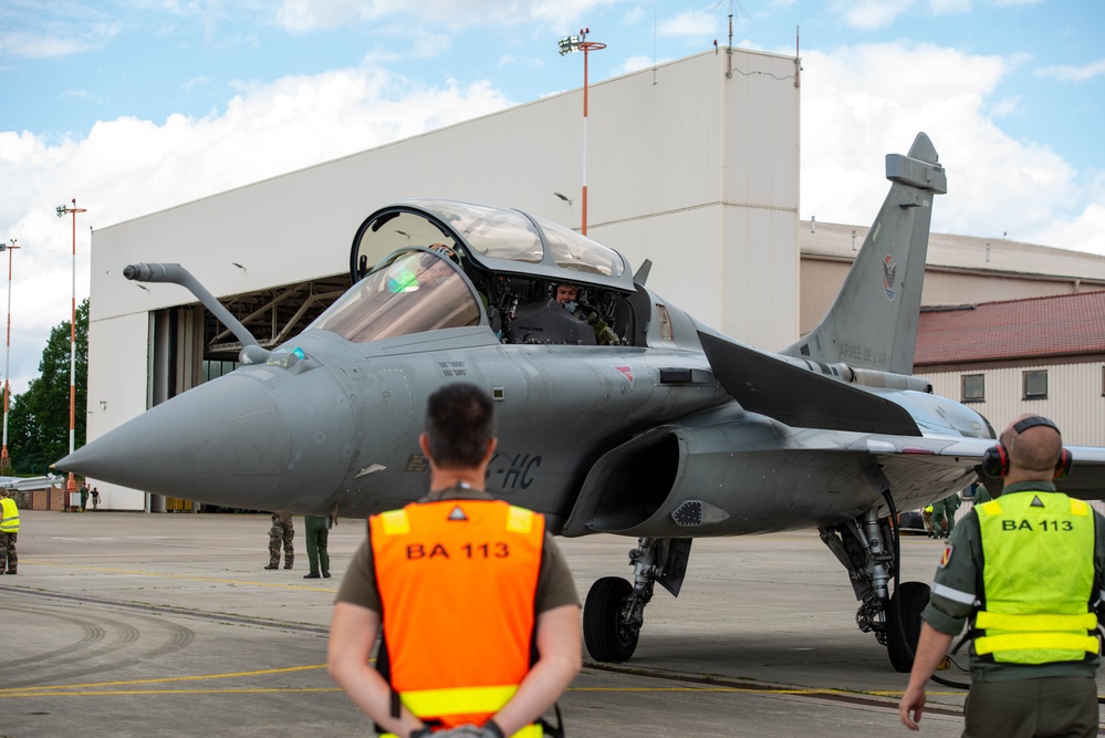 USAFE hosts first-ever basic fighter maneuver exercise at Ramstein