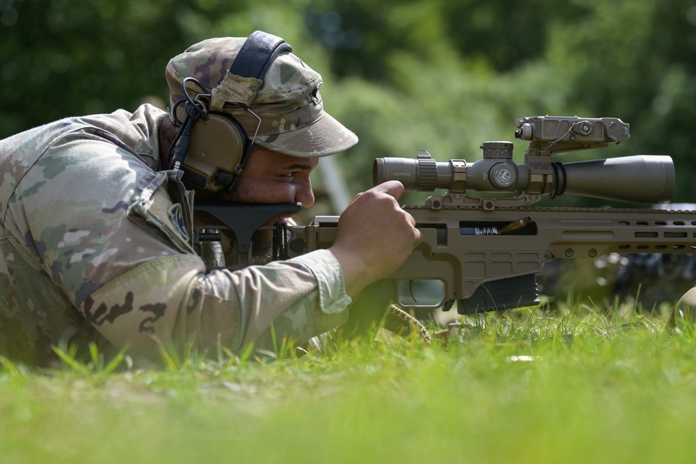 1-91 CAV sniper training