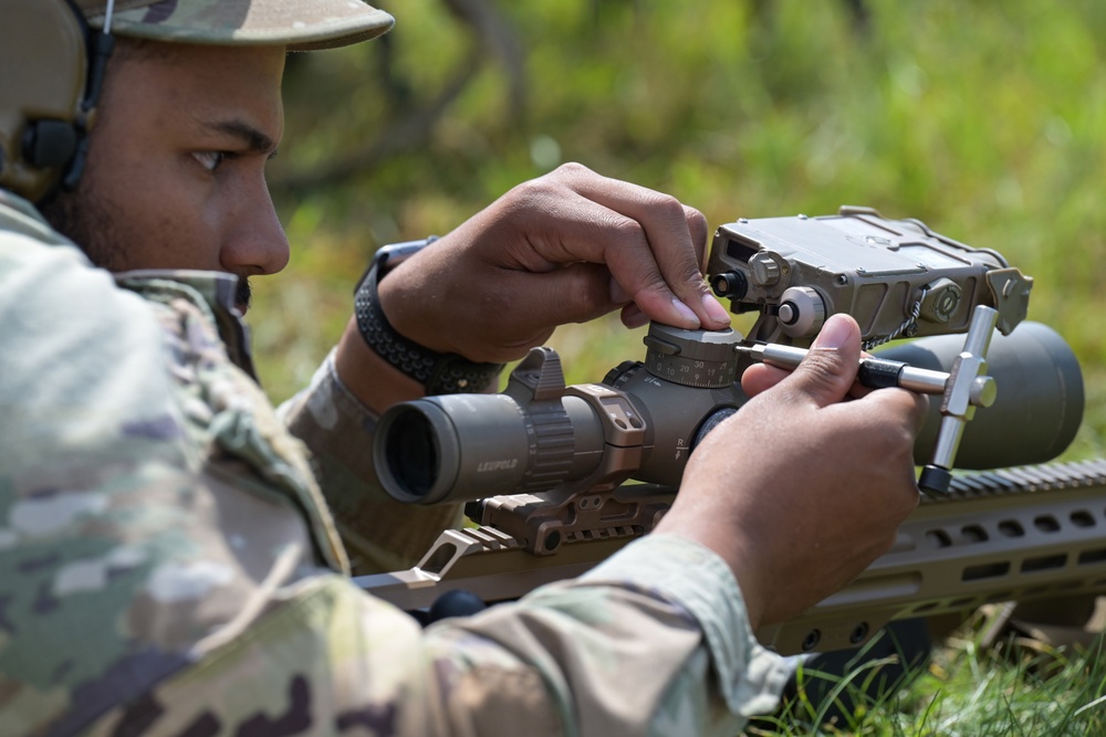 1-91 CAV sniper training