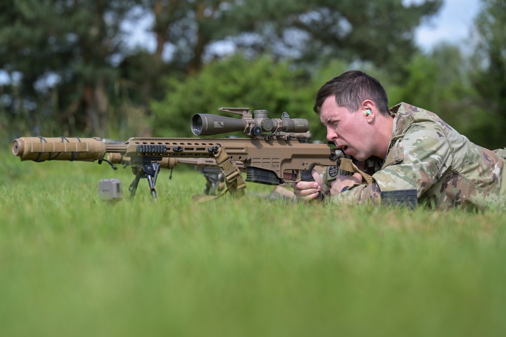 1-91 CAV sniper training