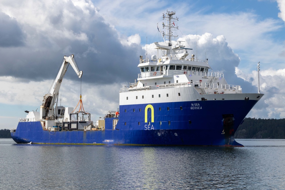 Research Vessel Nsea Geosea in BALTOPS 24