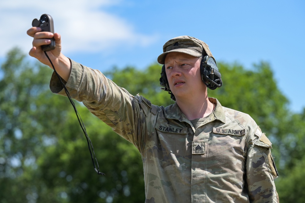 1-91 CAV sniper training