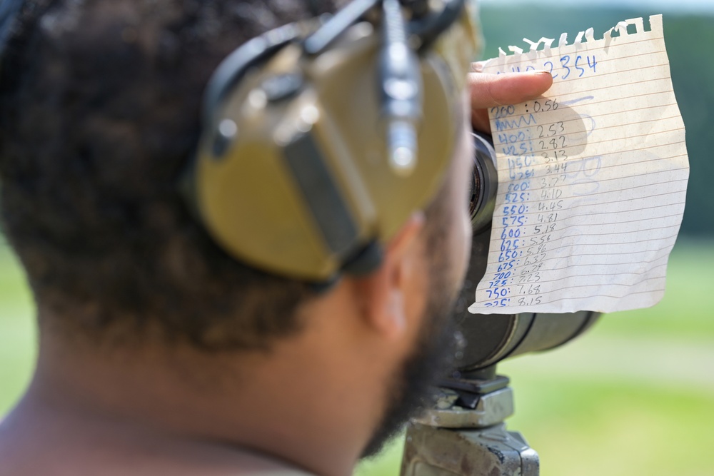 1-91 CAV sniper training