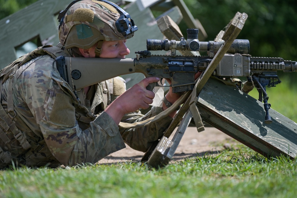 1-91 CAV sniper training