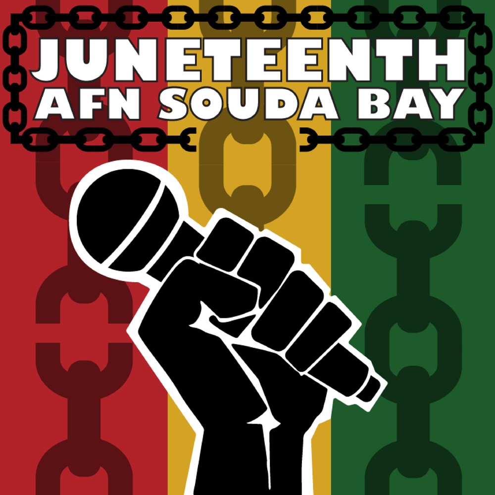 AFN Souda Bay Juneteenth Graphic