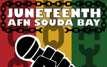 AFN Souda Bay Juneteenth Graphic