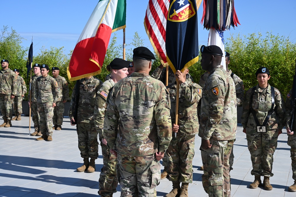 Italy-based battalion changes command