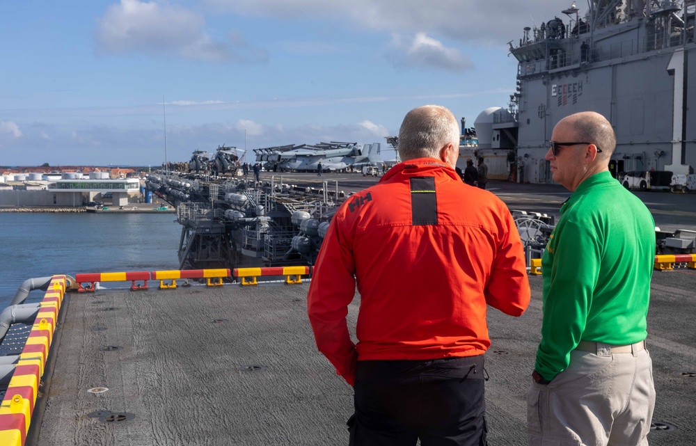 Skagen welcomes USS Wasp