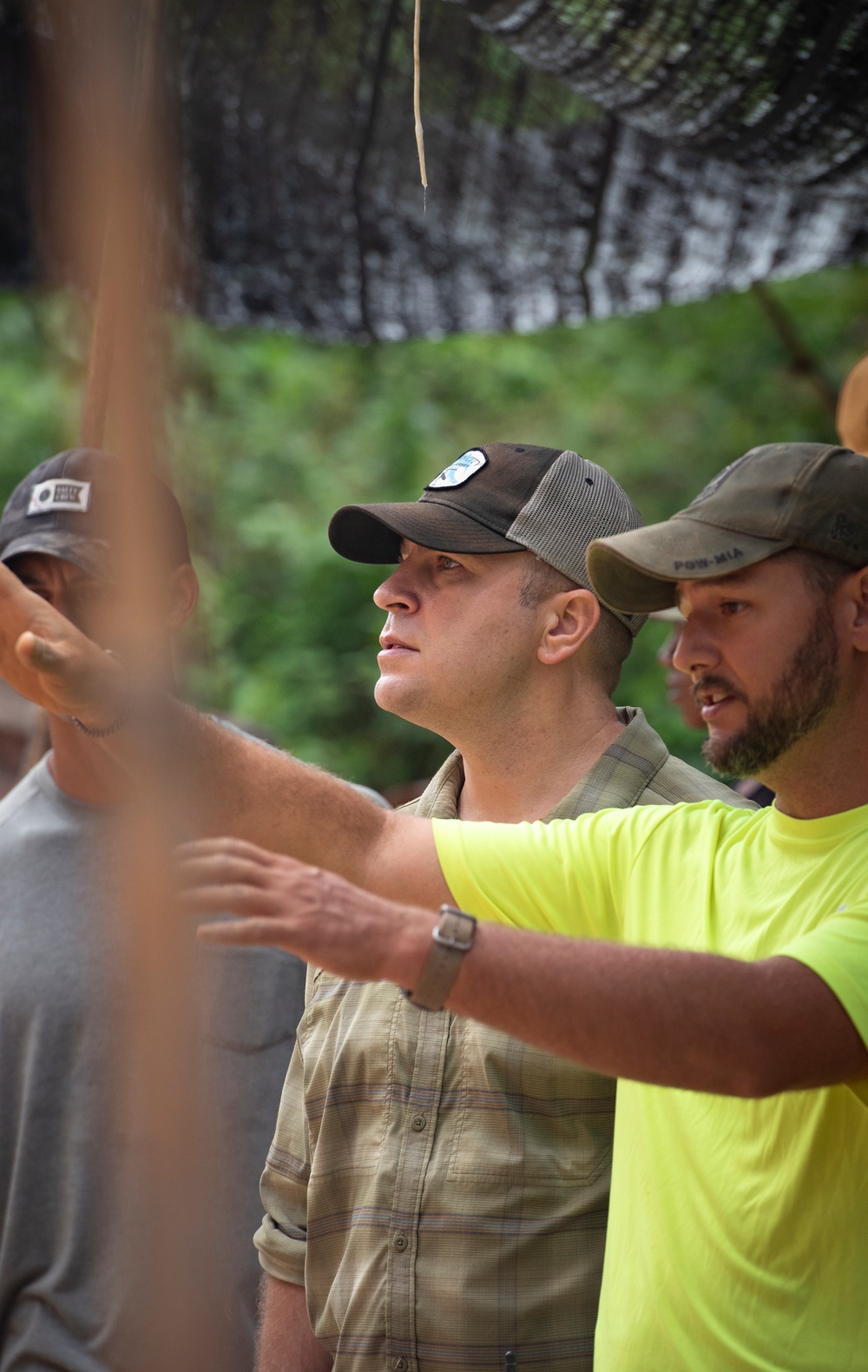 Lt. Col. Travis Walter Visits 24-3VN Recovery Team