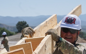 U.S. Army Chief Engineer inspects joint construction operations during Resolute Castle 2024.