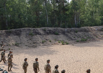 Virginia national Guardsmen Train with 1st Cavalry Division at Camp Karliki, Poland