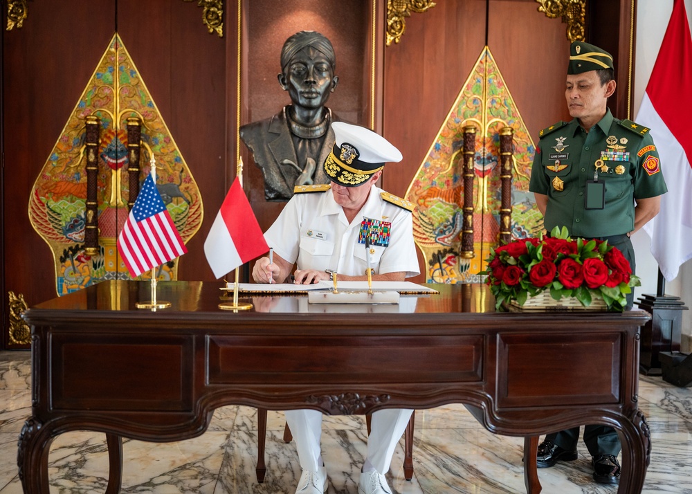 CDRUSINDOPACOM visits Indonesia