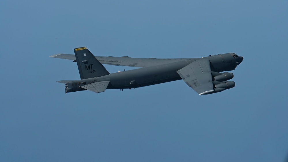 Bomber Task Force Europe conducts training mission