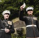 Commandant, Gen. Smith, Drinks from Devil Dog Fountain