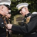 Commandant, Gen. Smith, Drinks from Devil Dog Fountain