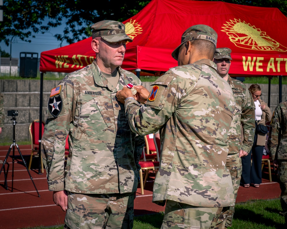 5th Battalion, 4th Air Defense Artillery Regiment Change of Command Ceremony 2024