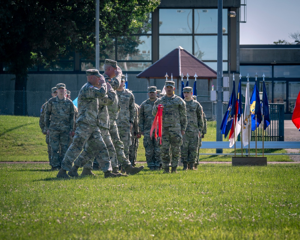 5th Battalion, 4th Air Defense Artillery Regiment Change of Command Ceremony 2024