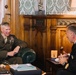 Commandant, Gen. Smith, meets with Chief of Italian Navy