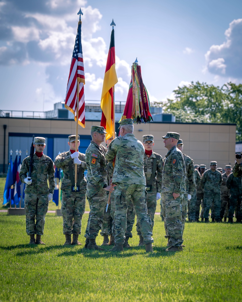 5th Battalion, 4th Air Defense Artillery Regiment Change of Command Ceremony 2024