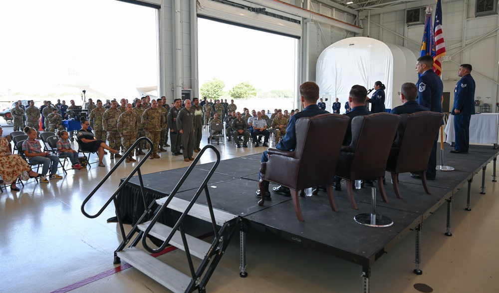 318th Training Squadron Change of Command Ceremony