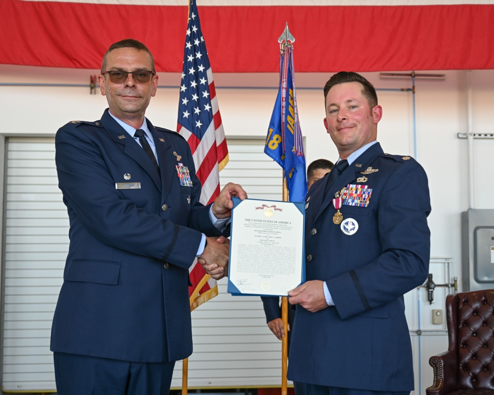 318th Training Squadron Change of Command Ceremony
