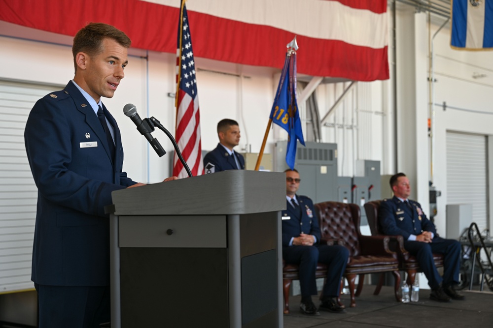 318th Training Squadron Change of Command Ceremony