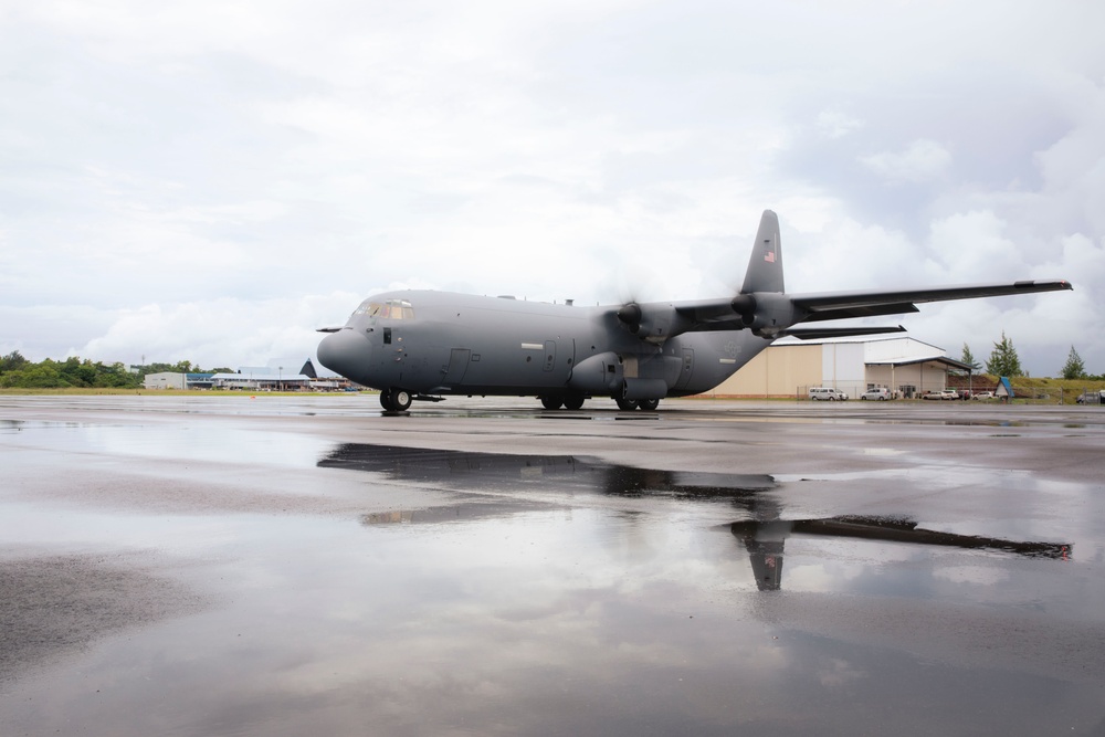 Valiant Shield 24: C-130 Arrival